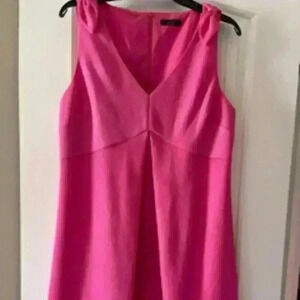 Trina Turk Hot Pink‎ Tank Midi Dress - Size 14